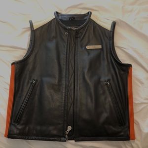 Men’s Harley Davidson Leather Vest